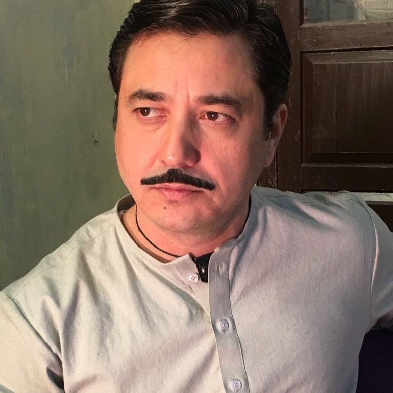 Husband helping out his wife